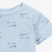 Nike Air Boxy Tee and лосины набор Baby (12-24M) набор синий