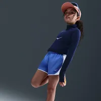 Nike Tempo Big дитячі (Girls') Dri-FIT Running шорти блакитний