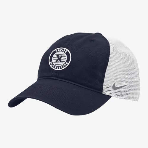 Xavier Heritage86 Nike College Trucker Hat блакитний