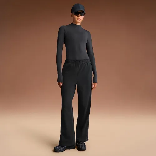 NikeSKIMS Matte Tricot жіноча Side-Snap Pants колір чорний