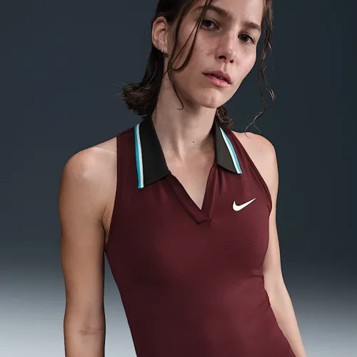 NikeCourt Slam женская Dri-FIT Tennis Tank Top цвет красный