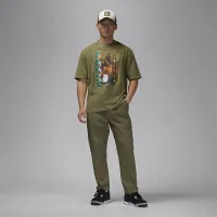 Nike Jordan чоловічі Short-Sleeve футболка колір зелений