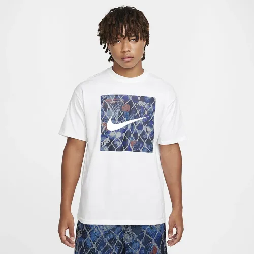 Nike чоловічі Max90 баскетбольні футболка колір білий