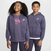 Nike Sportswear Club Fleece Big детские Tracksuit цвет фиолетовый