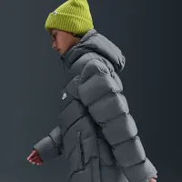 Nike Sportswear All Day Play Big дитячі Therma-FIT Loose-Fit Puffer Куртка колір сірий
