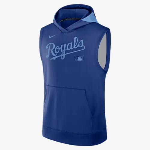 Kansas City Royals Authentic Collection Men’s Nike Dri-FIT MLB Sleeveless Pullover Толстовка з капюшоном блакитний
