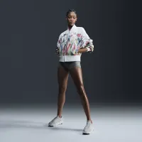 Nike Sportswear женская Artist Collection Bomber Куртка цвет белый