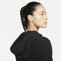Nike Sportswear Club Fleece жіноча Logo Pullover Толстовка з капюшоном колір чорний