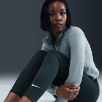 Nike Sportswear Classic женская С высокой Талией 7/8 лосины цвет зеленый