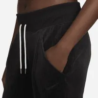 Nike Sportswear жіноча З високою талією Velour Joggers колір чорний