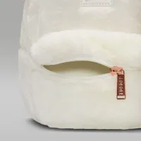 Nike Jordan Faux Fur Mini рюкзак (4L) цвет белый