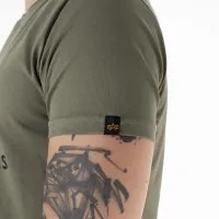 Футболка Alpha Industries Basic футболка 10050111 - зеленая