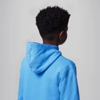 Nike Jordan MJ Brooklyn Big дитячі Fleece Pullover Толстовка з капюшоном блакитний