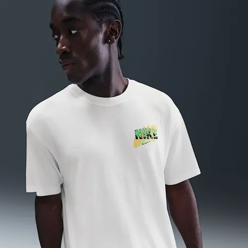 Nike чоловічі баскетбольні футболка колір білий