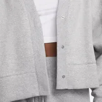 Nike Sportswear Phoenix Fleece женская Over-оверсайз Cardigan цвет серый