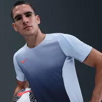 Nike Strike+ мужские Dri-FIT Short-Sleeve Soccer Top синий