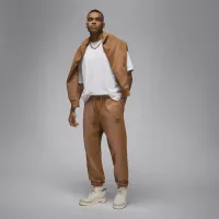Nike Jordan Flight Fleece мужские Pants цвет коричневый