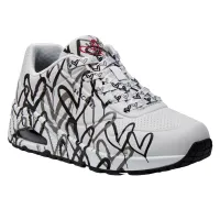Кроссовки Женские Skechers UNO SPREAD THE LOVE (155507-WBGY)