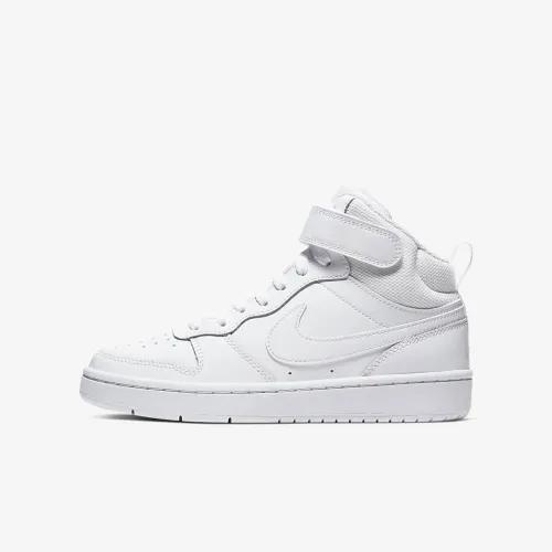 Nike Court Borough Mid 2 Big детские Кроссовки цвет белый