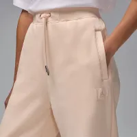 Nike Jordan Flight Fleece женская Open-Hem Pants цвет коричневый