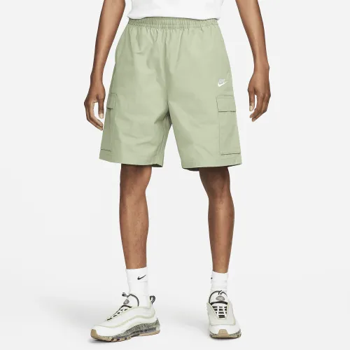Nike Club чоловічі Woven Cargo шорти колір зелений
