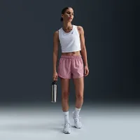Nike Tempo жіноча Dri-FIT Mid-Rise Brief-Lined Running шорти Pink
