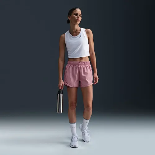 Nike Tempo жіноча Dri-FIT Mid-Rise Brief-Lined Running шорти Pink