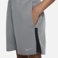 Nike Dri-FIT Challenger Big детские (для мальчиков) тренировочные шорты цвет серый