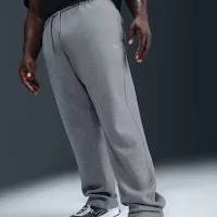 Nike Club чоловічі Open-Hem Fleece Pants колір сірий