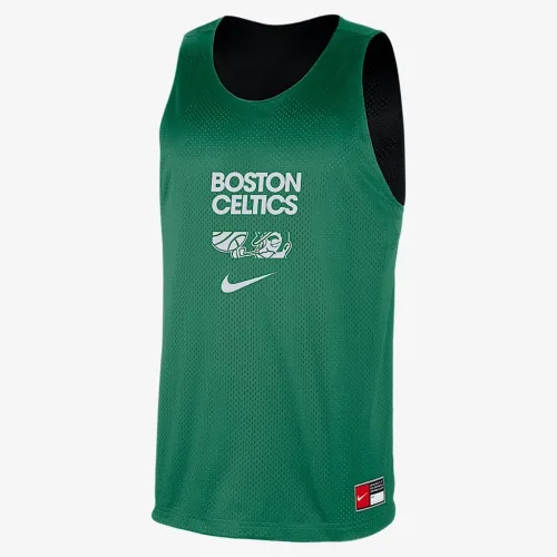 Boston Celtics Courtside мужские Nike NBA Mesh Practice Jersey цвет зеленый