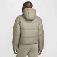 Nike Sportswear Classic Puffer женская Therma-FIT Loose Hooded Куртка цвет зеленый