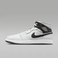 Nike Air Jordan 1 Mid чоловічі Кросівки колір білий