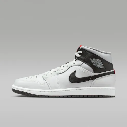 Nike Air Jordan 1 Mid чоловічі Кросівки колір білий