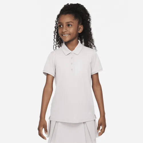 Nike Dri-FIT Victory Big детские (Girls') для гольфа Polo цвет фиолетовый