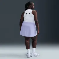 Nike Victory женская Dri-FIT Straight Tennis юбка (большие размеры) цвет фиолетовый