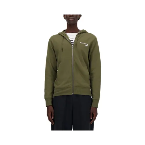 Кофта/футболка New Balance MJ03907DMO - зеленая