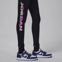 Nike Jordan Deloris Jordan Flowers Big детские лосины цвет черный