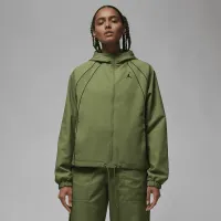 Nike Jordan женская Woven Lined Куртка цвет зеленый