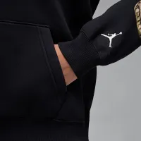 Nike Jordan Brooklyn Fleece жіноча Pullover Толстовка з капюшоном колір чорний