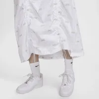 Nike Naomi Osaka женская С высокой Талией Woven юбка цвет белый