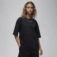 Nike Jordan Essentials жіноча оверсайз футболка колір чорний