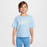 Nike Dri-FIT Swoosh Motion Little дитячі 2-Piece Bike шорти комплект блакитний