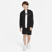 Nike Sportswear Tech Fleece Big детские (для мальчиков) шорты цвет черный