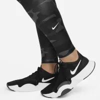 Nike One женская Mid-Rise Camo лосины цвет серый