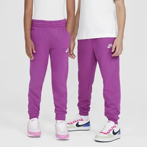 Nike Sportswear Club Fleece Big детские Joggers цвет фиолетовый