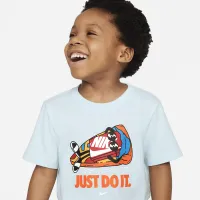 Nike Little детские Boxy Float футболка синий