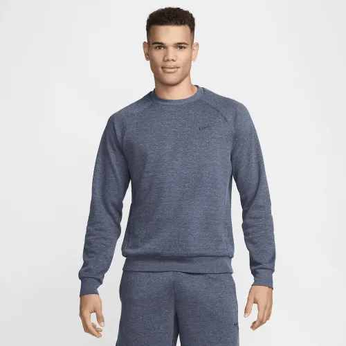 Nike Primary Fleece чоловічі Dri-FIT UV Performance Crew блакитний