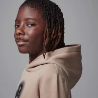 Nike Jordan MVP Little детские 2-Piece Fleece Pullover Толстовка с капюшоном набор цвет коричневый