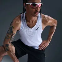 Nike AeroSwift мужские Dri-FIT ADV Running Singlet цвет серый