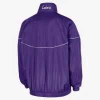 Los Angeles Lakers Courtside Windrunner мужские Nike NBA Anorak Куртка цвет фиолетовый